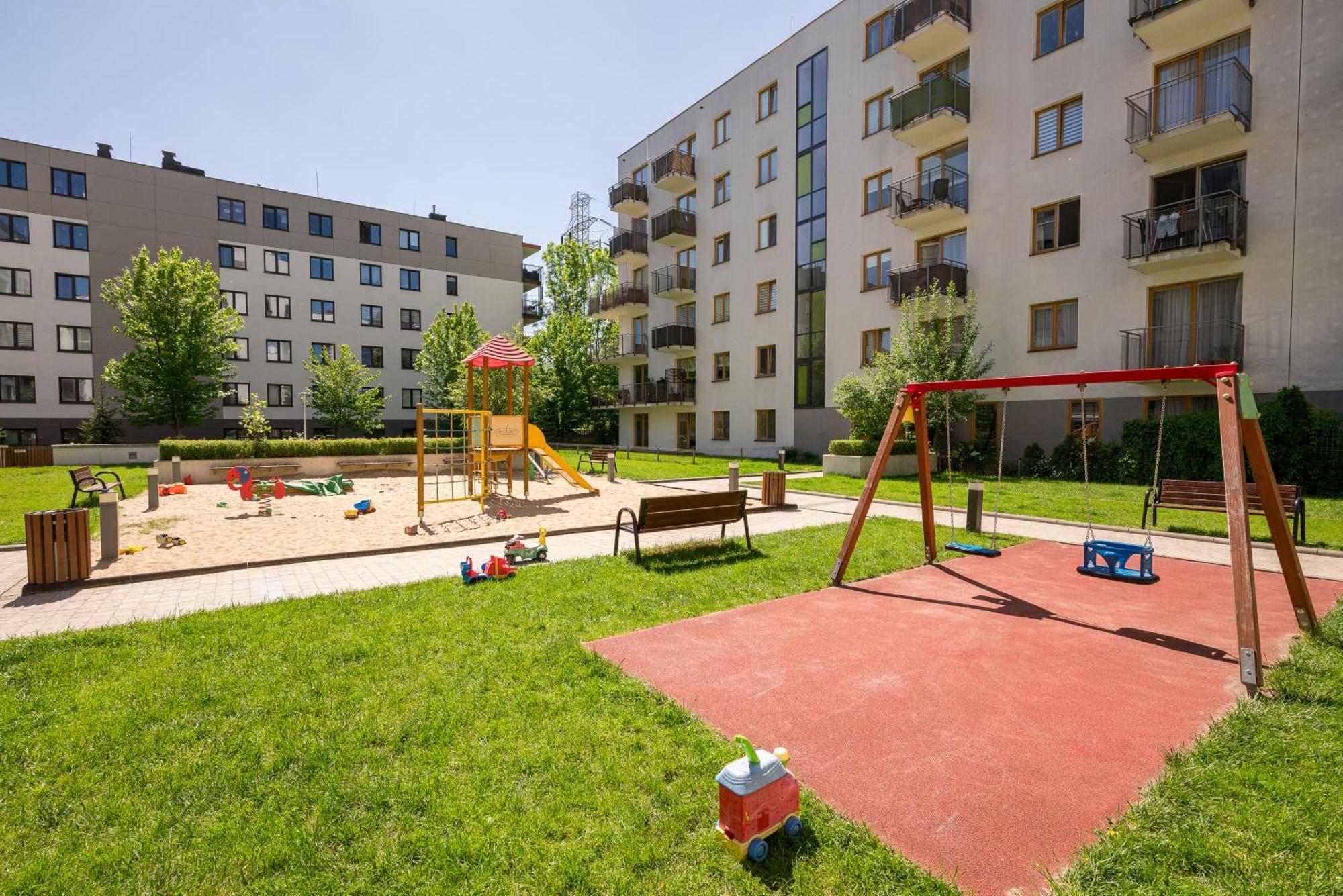 ורשה Wola Jana Kazimierza Chic Apartment מראה חיצוני תמונה